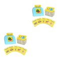 thumbnail image 2 of Ounissouiy Máquina interactiva de tarjetas de aprendizaje temprano, tarjetas Flash parlantes educativas y portátiles, multifuncionales azul 2Conjunto, 2 of 6