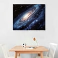 thumbnail image 2 of Nawypu Space Wall Art Nebula Pictures - Galaxy Prints Canvas Decor Framed Outer Universe Posters Silver Nebula Artwork Stars Paintings For Boys Girls Living Room Bedroom Bathroom Decor, 2 of 4