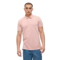 thumbnail image 1 of Polo GAP de piqué elástico para hombre, color rosa envejecido, talla M, 1 of 4