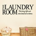 thumbnail image 3 of RuiJiao Laundry Room Decor - Vinyl Wall Decal Art, DIY Home Decoration, 60x20cm, Easy to Apply and Remove, Perfect for Personalizing Your Laundry Space, 3 of 3