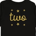 thumbnail image 4 of Inktastic 2nd Birthday Gold Two Boys or Girls Long Sleeve Toddler T-Shirt, 4 of 5