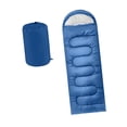 thumbnail image 3 of Saco de dormir para adultos, portátil, esencial para acampar, cómodo sobre que se abre con cremallera para convertirse en para viajes al, 3 of 7