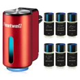 thumbnail image 1 of Difusor de Aromas para Auto Featwell, Tres Modos Ajustables Inteligentes, Difusor Recargable para Coche, Color Rojo, 1 of 8