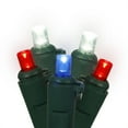 thumbnail image 1 of Vickerman X6G2721CSA LED Green Wire End Connecting 6 in. Spacing 35 ft. Long Light Set with Red, White & Blue Lights, 1 of 2