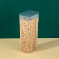 thumbnail image 1 of Almacenamiento y organización de cocina, recipiente hermético para cereales con tapa, recipiente transparente hermético para almacenar alimentos de cocina, para granos, azúcar, harina, arroz, frutos s, 1 of 7