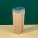 thumbnail image 1 of Almacenamiento y organización de cocina, recipiente hermético para cereales con tapa, recipiente transparente hermético para almacenar alimentos de cocina, para granos, azúcar, harina, arroz, frutos s, 1 of 7