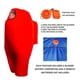 thumbnail image 3 of Disfraz inflable de astronauta espacial FANFX, traje rojo para adulto, 3 of 6