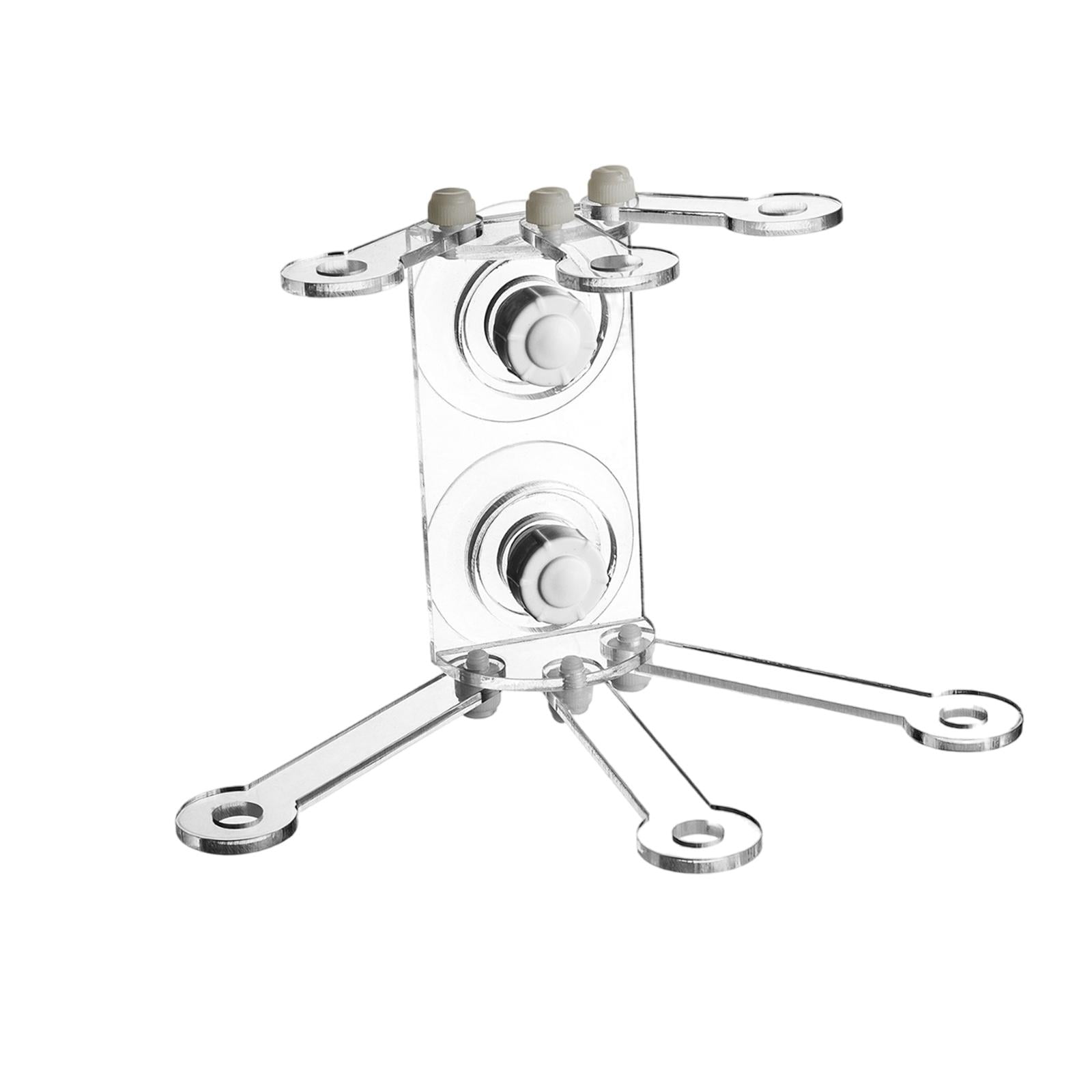 oshhnii Aquarium Coral Holder Aquarium Supplies Rock Rack Movable Transparent 6 Claw