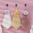 thumbnail image 3 of CSChome Hand Towel Cartoon Chenille Hand Towel Soft and Quick drying Super Absorbent Ideal for Kitchen Bathroom or Toilet Use, 3 of 7