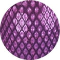 thumbnail image 1 of Ahgly Company Indoor Round Patterned Purple Area Rugs, 5' Round, 1 of 6