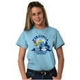 thumbnail image 3 of Virginia is for Lovers VA Cute Smurfs Unisex Plus Size Graphic Tee Brisco Brands 2X, 3 of 5