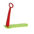 thumbnail image 4 of Siruishop Planche à Neige Luge Résistante au Froid Portable pour Neige Herbe Garçons Filles Rouge Vert, 4 of 8