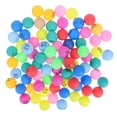 thumbnail image 1 of 100 bolas de lotería: bolas de rifa coloridas numeradas del 1 al 100 - Esferas de bingo de plástico de 4 cm para eventos escolares, reuniones familiares y decoración de fiestas., 1 of 7