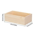 thumbnail image 3 of Binwennn Large Open Top Desktop Organizer Solid Wood Storage Purpose Toolbox For Decluttering & Home Kitchen Containers for Organizing Large Airtight Container Glass Lunch Containers round Glass, 3 of 8