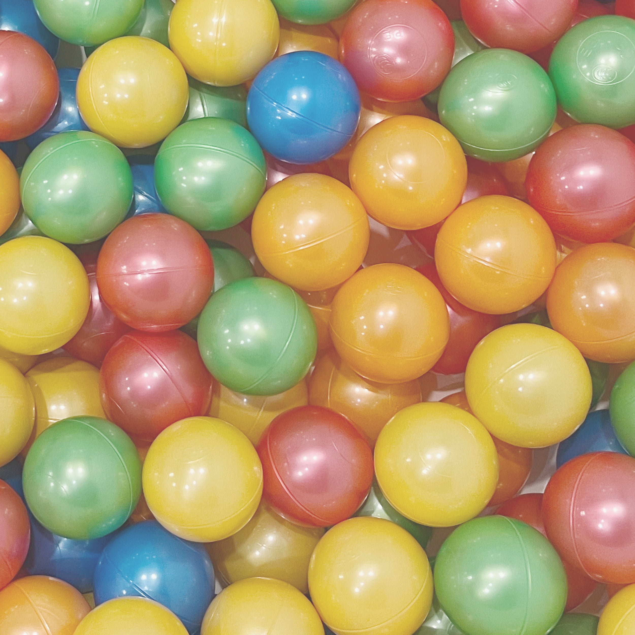Fortella 200PCS Ball Pit Balls, Extra Large 2.75in, ParentFriendly Crushproof & NonToxic for