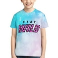 thumbnail image 7 of Ben Azelart Stay Wild Kids T-Shirt 3d Printed Graphic T-Shirts Boys And Girls Short Sleeve Shirts For Youth Kids X-Small, 7 of 7