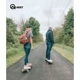 thumbnail image 6 of Quest Boards - The Super Cruiser Original Artisan Bamboo and Maple 44 In. Skateboard, Black, 6 of 6