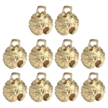 Garden Bells Decorative 10 Pcs Small Brass Key Hanging Wind Dzwonek Doorbell Vintage for Decoration