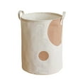 thumbnail image 2 of Panier de Rangement Grande Capacité, Seau en Lin et Coton Épaissi, Conception Pliable, Sangle de Main Incluse, pour Jeunes - Chambre d'Amis, Rangement Multifonction pour Jouets, Panier à Linge, Usage Quotidien Akmoler, 2 of 9