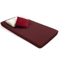 thumbnail image 3 of ViscoLogic Charisma Matelas en Mousse Simple Réversible et Rabattable Parfait pour Lit Superposé, Lit Gigogne, Lit d'Appoint et Lit de Caravane (Bourgogne), 3 of 6
