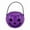 B, variant on Fnochy Halloween Decorations Purple Plastic Candy Pail with Handle - Portable Halloween Bucket for Kids, Party Decor, Trick or Treat, Bar & Nightclub Supplies