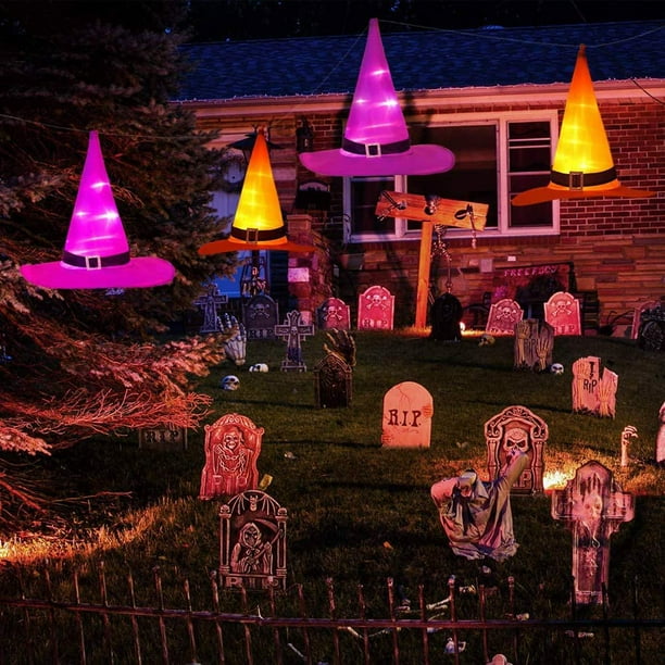 Décorations d'Halloween à suspendre - Fantômes, Faucheuse et squelettes pour jardin, terrasse et fête, 1 pièce | Leroy Merlin