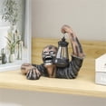 thumbnail image 1 of Fiudx Ofertas del día Regalo de Halloween, medio cadáver, caminante de terror, mencionado, luz de noche, artesanías de resina, adornos, 1 of 7