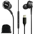thumbnail image 2 of NSKBBM-SAMSUNG AKG Earbuds Original USB Type C in-Ear Earbud Headphones with Remote & Mic for Galaxy A53 5G, S22, S21 FE, S20 Ultra, Note 10, Note 10+, S10 Plus - Braided - includes Velvet Pouch - Bl, 2 of 4