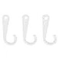 thumbnail image 3 of NX Garden Sock Display Hooks 500PCS 1 3/4 Inch Inch White Plastic J-Hooks for Sock Hat, 3 of 4
