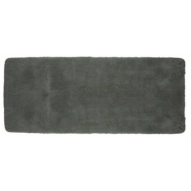 New Wamsutta Luxury Perfect Soft Bath Rug 24" x 60" in Charcoal