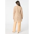 thumbnail image 2 of Roaman's Women's Plus Size Plus-Size 3 Piece Allover Sequin Lace Jacket And Tank Pant Set, 2 of 6