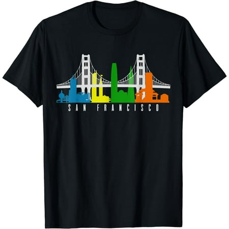 San Francisco California Golden Gate Bridge City Gift T-Shirt