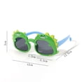 thumbnail image 6 of Mdesiwst Children Sunglasses Girls Boys Cute Cartoon Dinosaur Glasses Sun Protection Eyeglass Fashion Kids Party Eyewear Accessories, 6 of 7