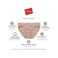 thumbnail image 2 of Hanes Women's Cotton Bikini Underwear, Cool Comfort, 6-Pack Assorted 5, 2 of 6