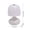 White, variant on Small Touch Control Table Lamp for Bedroom, Bedside Lamps for Nightstand,Cute Mini Small Table Lamps for Small Spaces with Scalloped Shade for Kitchen Counter,Bookshelf,Living Room