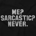 thumbnail image 2 of Me Sarcastic Never Humorous Attitude Hoodie Sweatshirt Women Men Brisco Brands X, 2 of 5