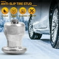 thumbnail image 4 of 100Pcs 8X10mm Screw Tire Studs Anti-Slip Screw Stud Wheel Tyre Car SUV ATV Snow Emergency Spikes, 4 of 7