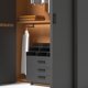 thumbnail image 3 of Manija de gabinete oculta negra autoadhesiva, manija de plástico ABS para puerta, ventana, armario, manijas instantáneas para muebles y cajones (negro), 3 of 5