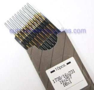 100 DBX1 16X231 16X257 1738 TITANIUM Industrial Sewing Machine Needles 