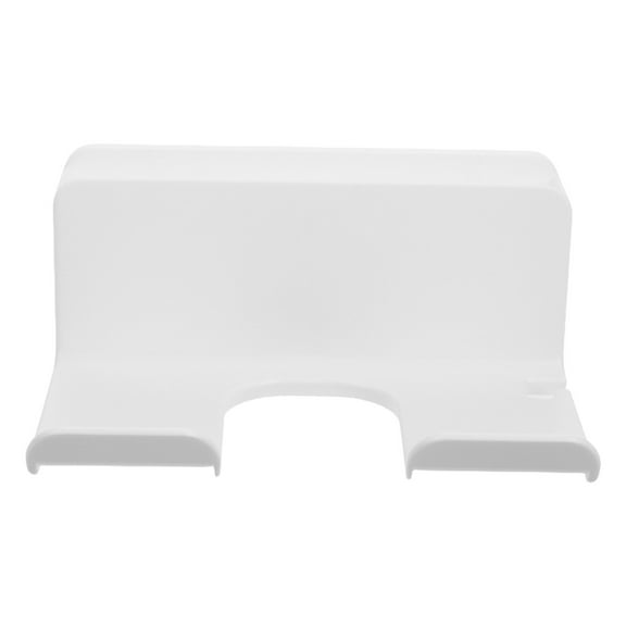 DEEPCRAFF Blow Dryer Wall Mount Hair Dryer Holder White 1Pcs Wall Mounting