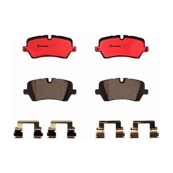 Brembo P44021N Disc Brake Pad Set for 2014-2019 Land Rover Range Rover Sport - Rear