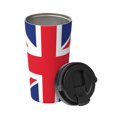 thumbnail image 2 of Gukieu English Print Insulated Coffee Cup, Portable Stainless Steel Vacuum Cup with Lid, Unisex, Suitable for Office, Cafe, Car, 2 of 8