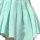 thumbnail image 5 of Vestido corto de corte A Nikou con ribete de volantes, 5 of 9