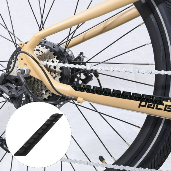 PTOOTP Bike Chain Cover Protector Cyclists Outdoor Riding 1Pcs 10.22In