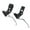 White, variant on PARK 1 Pair Brake Handle Aluminum Alloy 2.2cm Diameter for Mountain Road Bike Durable Comfortable