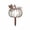 A, variant on syligr Vintage Metal Pumpkin Garden Stake for Fall Yard Decor, Halloween Decorations Outdoor, Rustic Iron Art Pumpkin Stake for Pathway Lawn, Autumn Harvest Decor for Thanksgiving