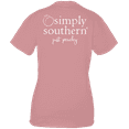 thumbnail image 2 of SALE Simply Southern Preppy Just Peachy T-Shirt, 2 of 5