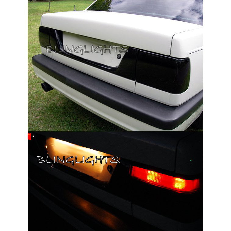 Volvo Tinted Smoked Taillamps Taillights Overlays Film 1993 1994 1995 1996 - Walmart.com