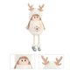 thumbnail image 4 of Árbol de Navidad Colgante Muñeco de peluche Decoración Colgante Adorno navideño para la oficina en casa, Copo de nieve blanco Methold HA001202-01, 4 of 6