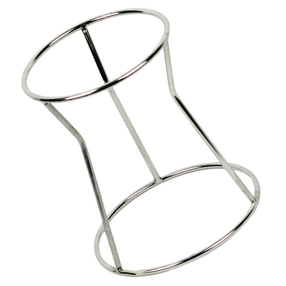 Dispenser Shelf Removable Funnel Stand Tin Holder Accessories Strainer Silver